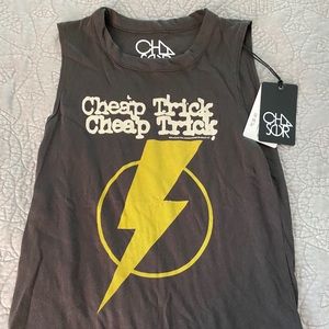 NWT-Chaser Cheap Trick vintage Black tank